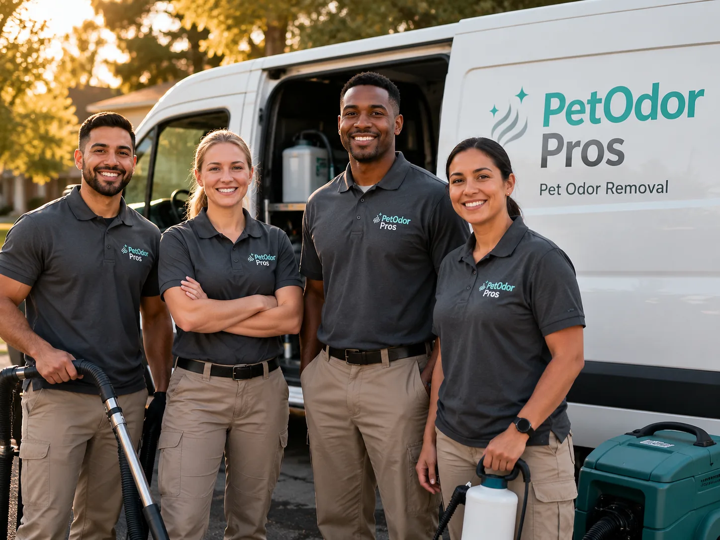 Pet Odor Removal team serving Ideal, SD